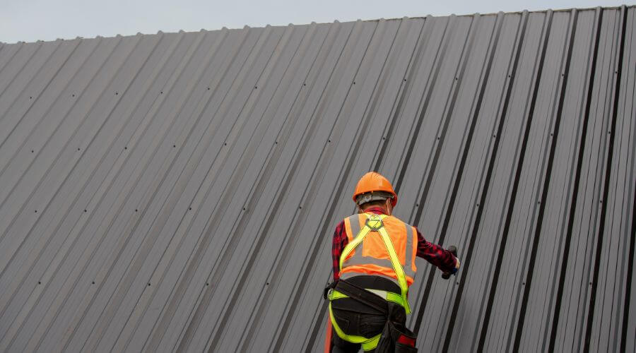 Professional metal roof installation services in Grove City, OH